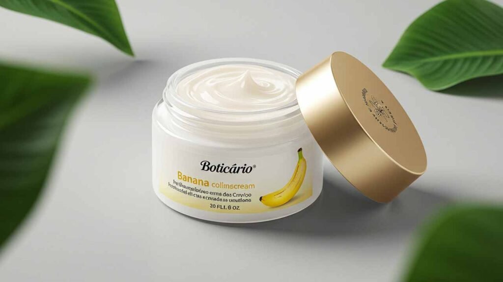 O Boticário lançou um creme com cheiro de banana.